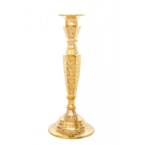 Μονόκηρο Επίχρυσο Εξάγωνο Χαρακτό 