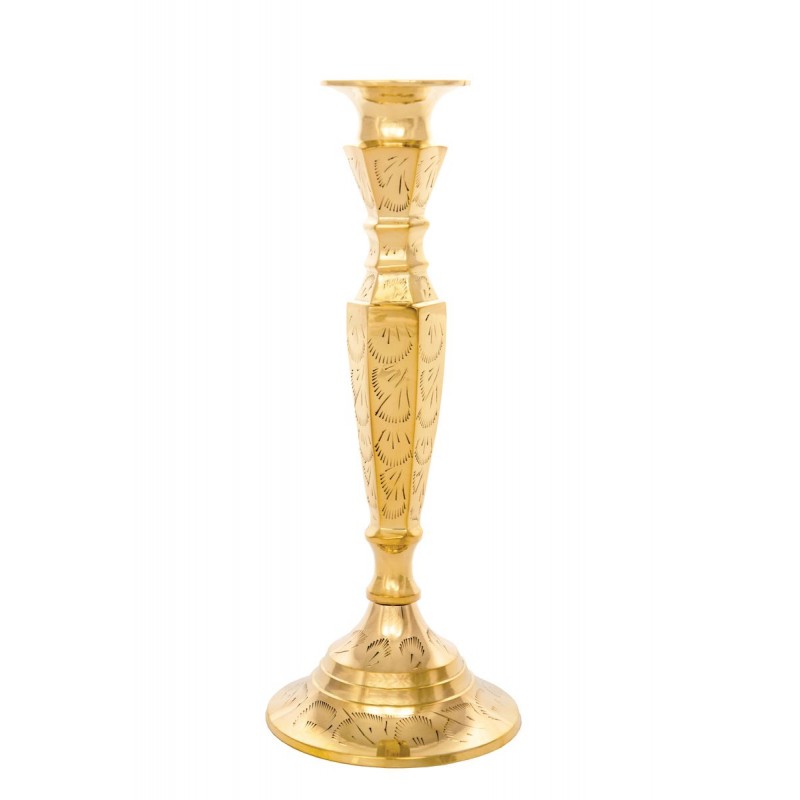 Μονόκηρο Επίχρυσο Εξάγωνο Χαρακτό 