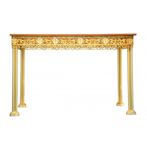 Τραπέζι Μνημοσύνων Αλουμινίου