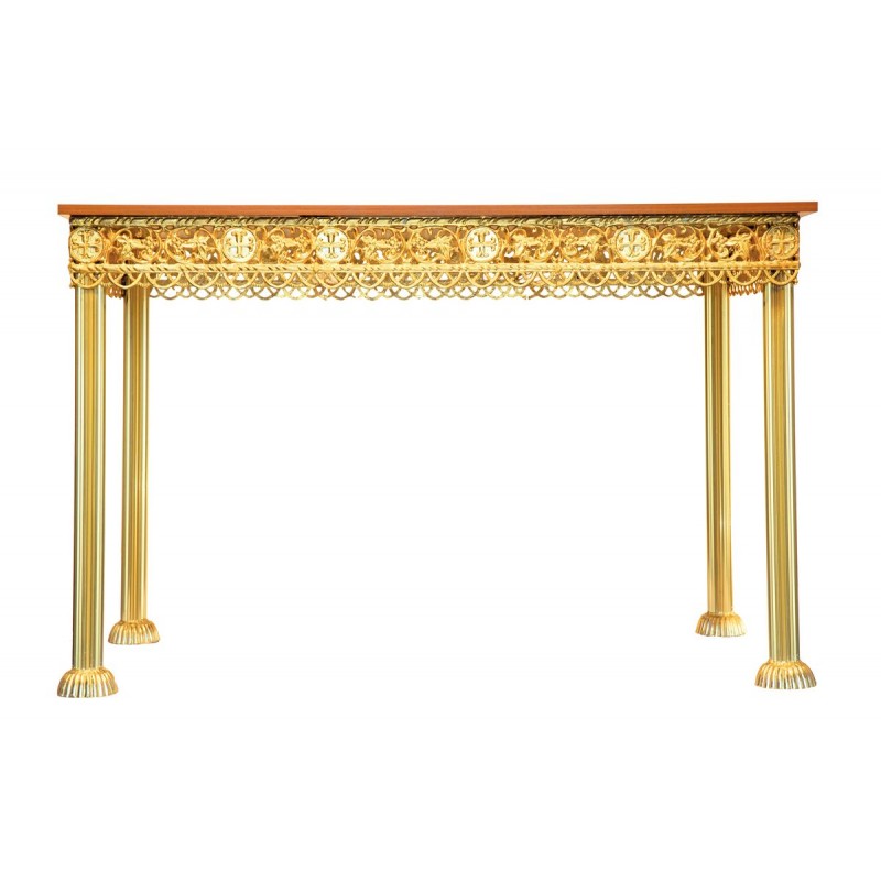 Τραπέζι Μνημοσύνων Αλουμινίου