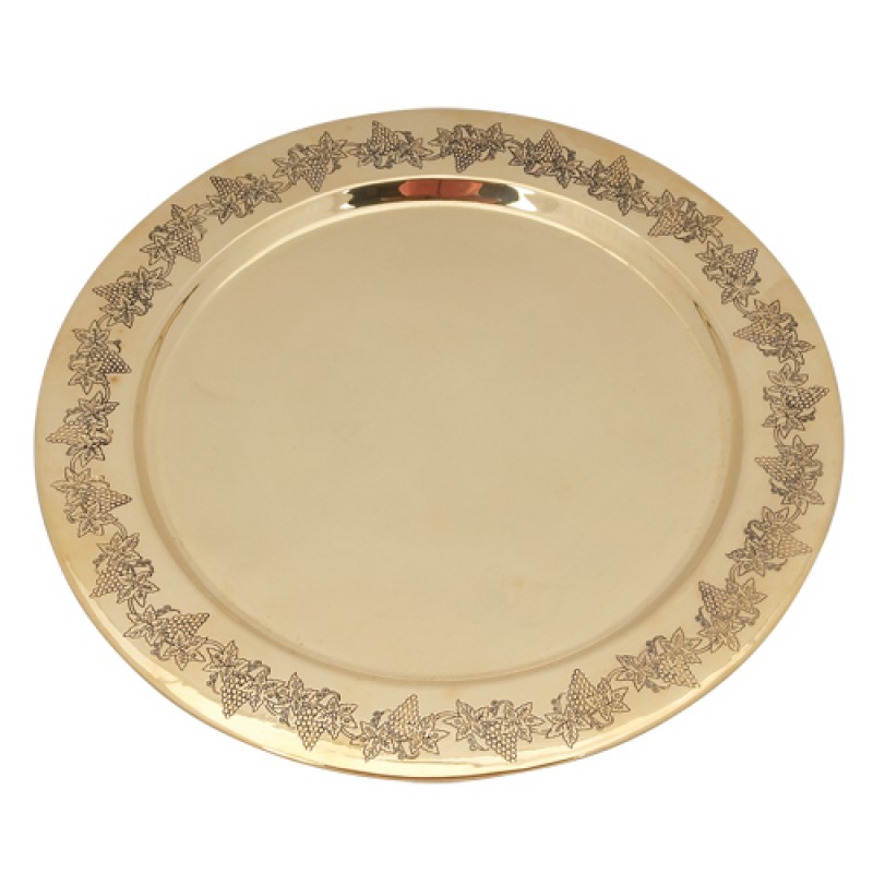 Δίσκος στρογγυλός μπρούτζινος