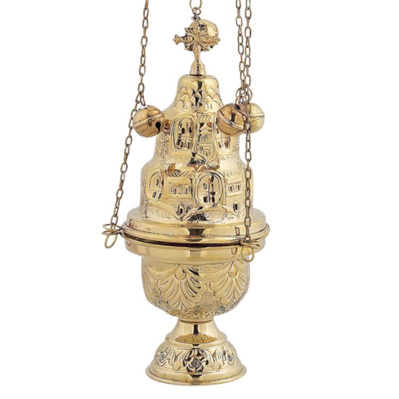 Θυμιατό Ιερατικό Επίχρυσο