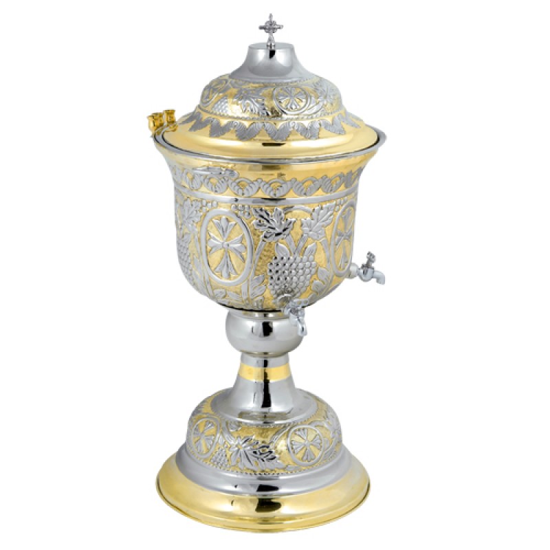 Κολυμπήθρα αγιασμού δίχρωμη