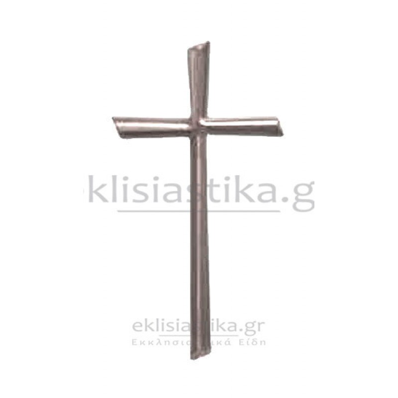 Σταυρός memory χωρίς σώμα Χριστού καμπυλωτού τύπου αλουμινίου νίκελ