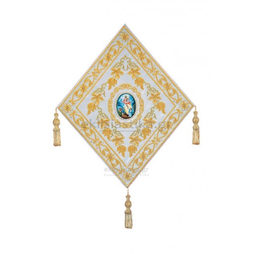 Επιγονάτιο Χρυσοκέντητο με ένθετο σμάλτο