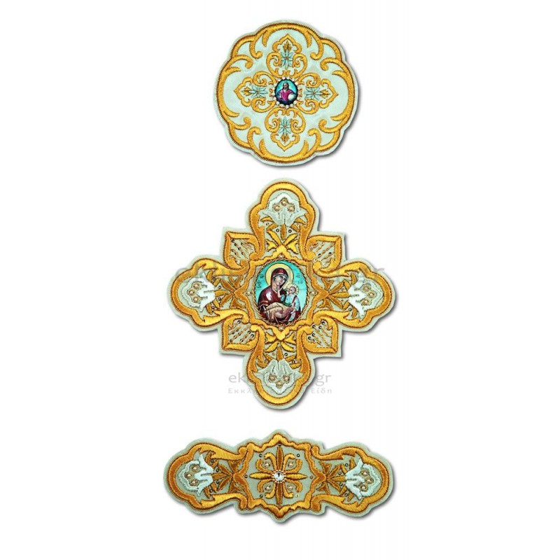 Αρχιερατικό σετ χειροποίητο με σμάλτο